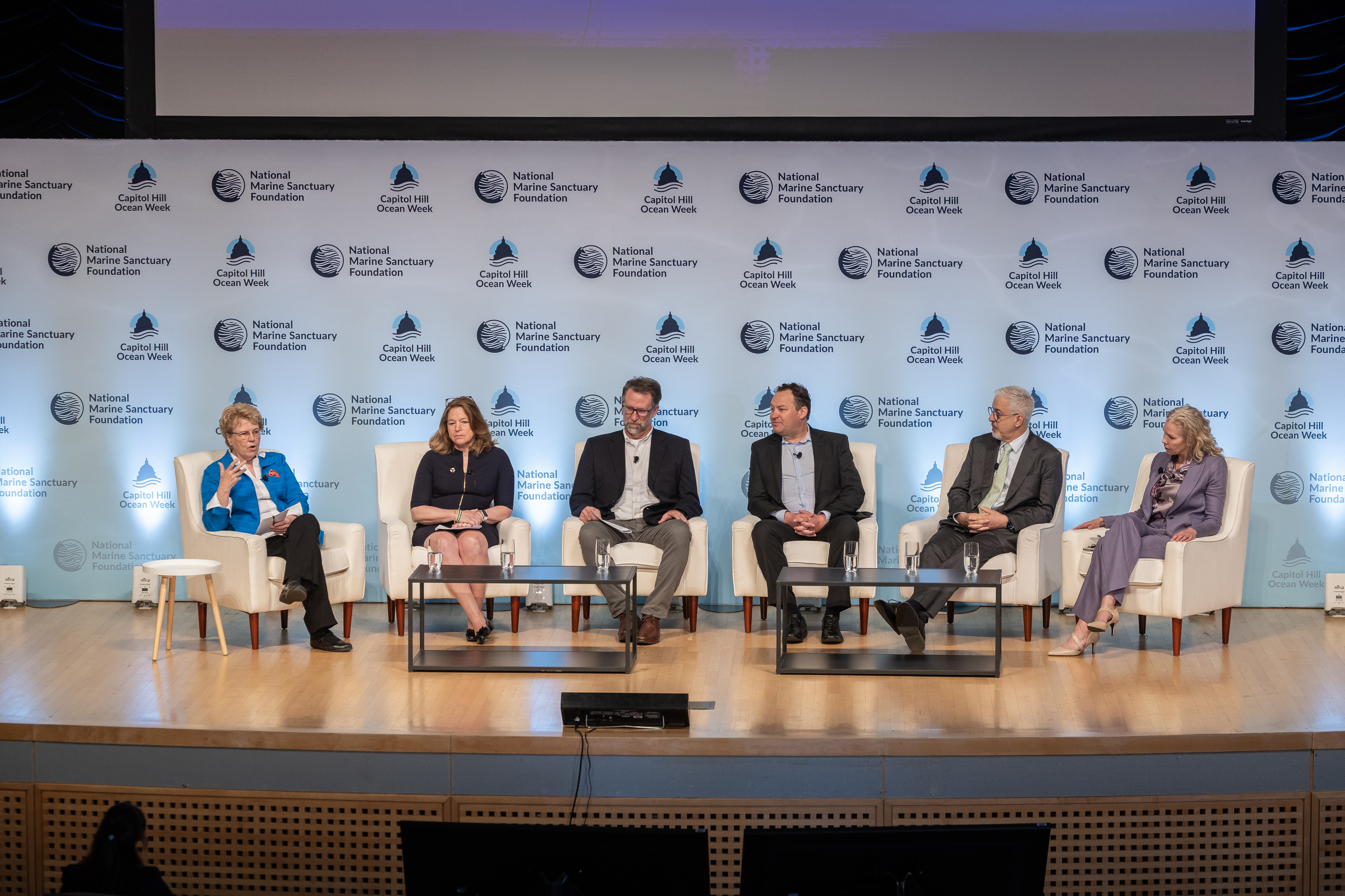 Leadership panel at Capitol Hill Ocean Week, 2024.