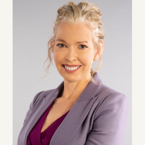 Headshot from Dr. Julie Pullen speaker bio.